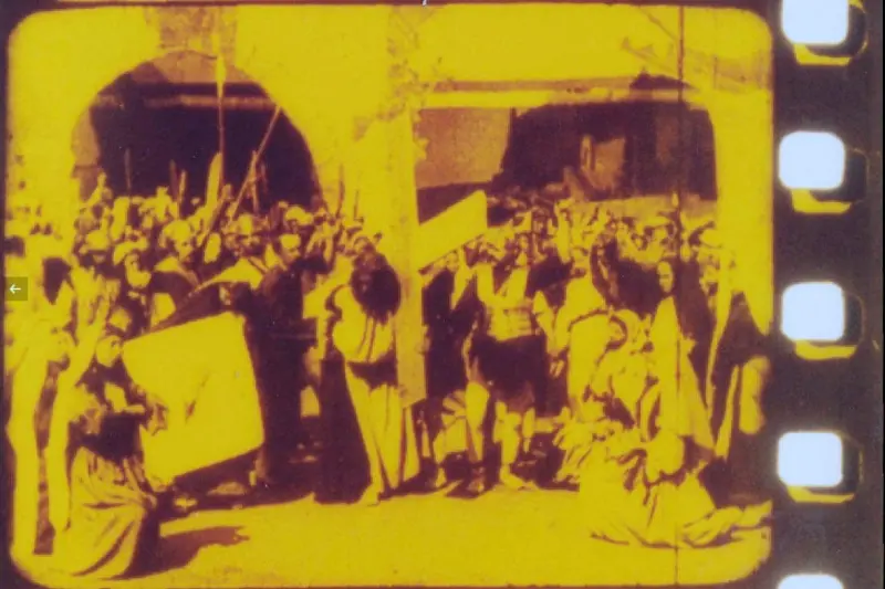 Fotograma de la película Los Pasos de Jesus.